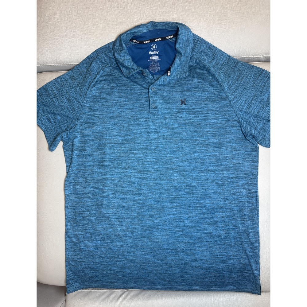 Mens Hurley button up shirt xl Performance short sleeve Shirt. EUC.